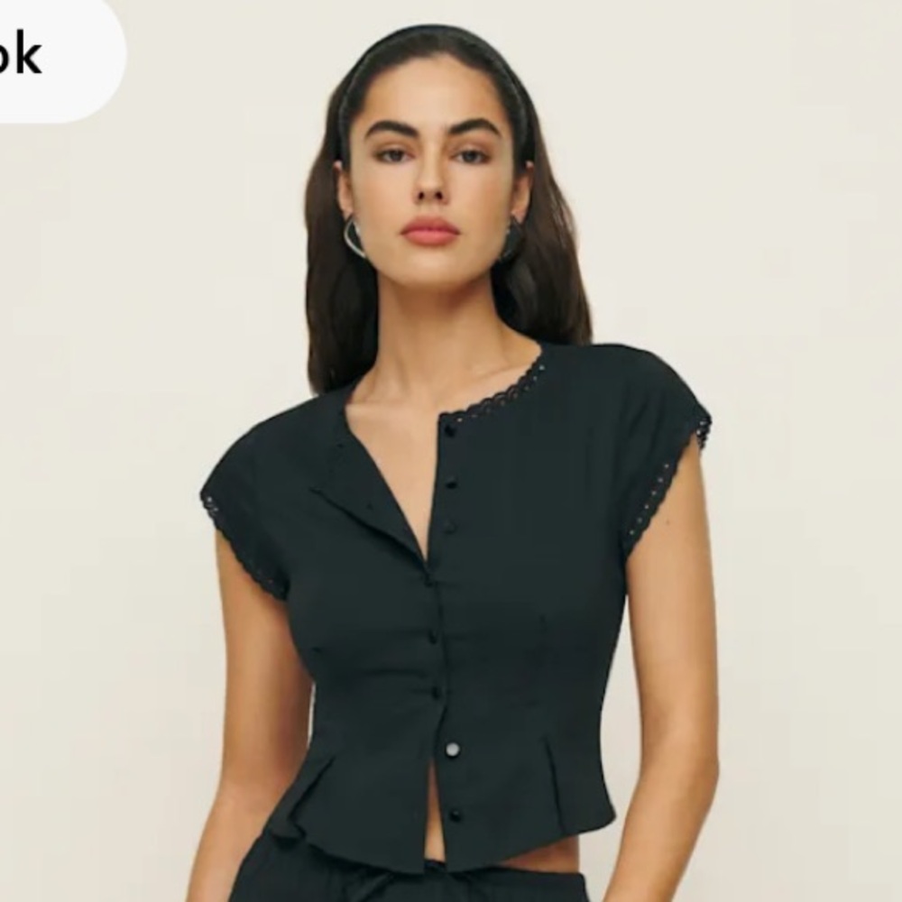 Reformation Valletta Blouse